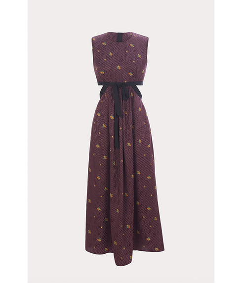 Noah Dress - Bordeaux