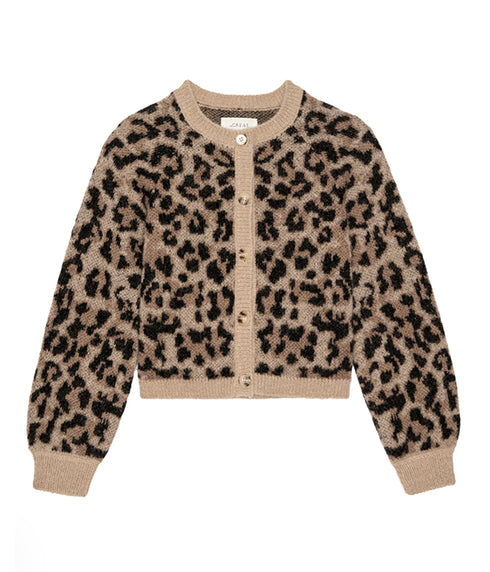The Windsor Cardigan - Leopard