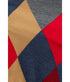 James Argyle Classic V Neck - Framboise Argyle