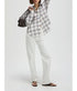 The Everything Shirt - Cream Plaid