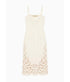 Jane Eyelet Denim Dress - Cowrie