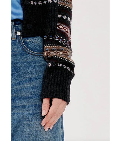 Aline Cardigan - Asphalt Heather Multi