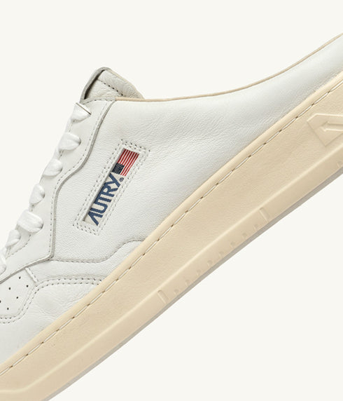 Metalist Mule Sneaker - Nappa Leather White