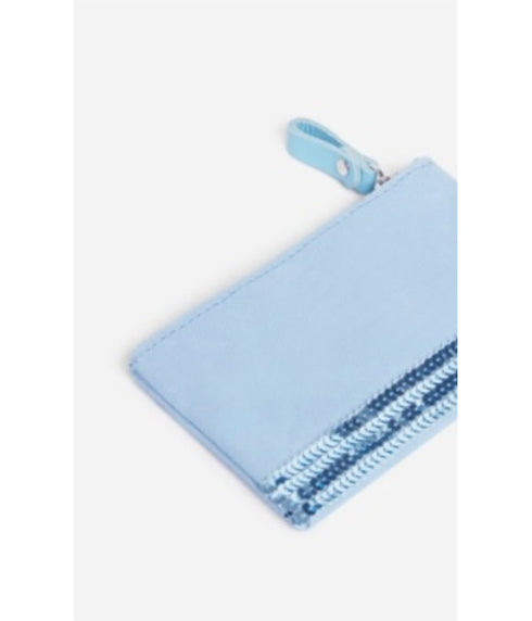 Zipped Clutch - Indigo Clair