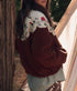 The Plush Wildflower Pullover - Chestnut
