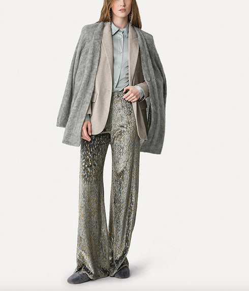 Flared Trouser "En Reve" - Stone