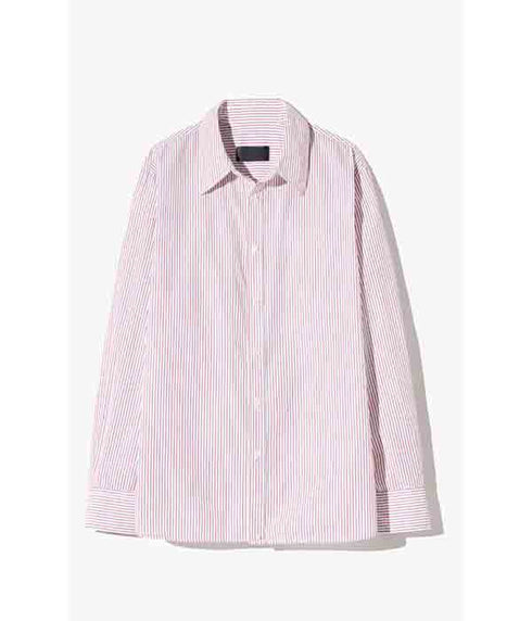 Raphael Classic Shirt - Red/Blue Stripe