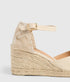 Carol Wedge Espadrille - Ivory