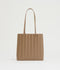 Pleated Filo Tote - Anise