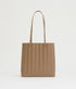 Pleated Filo Tote - Anise