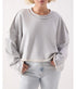 Dantown Sweatshirt - Melange Sky Blue