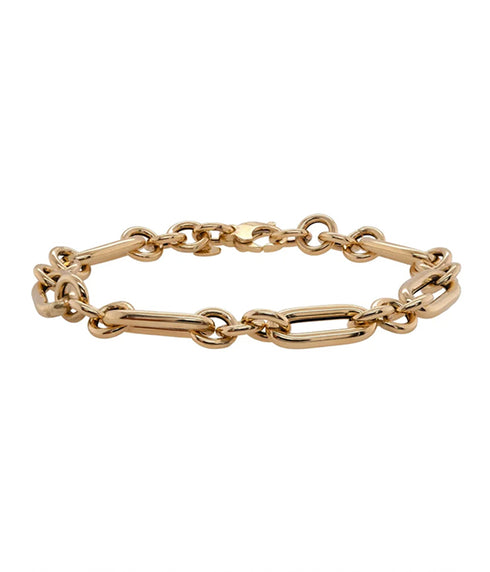 Medium Mixed Link Bracelet