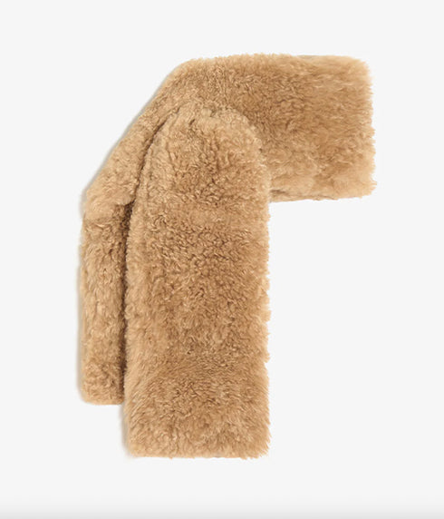 Kai Boucle Scarf - Camel