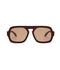 Jane Sunglasses - Dark Brown w/ Amber Lens