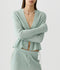Rib Stealth Cardigan - Sage Brush