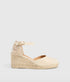 Carol Wedge Espadrille - Ivory