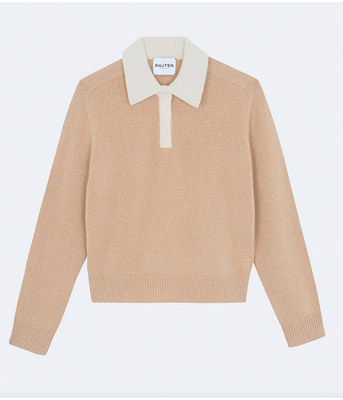 Polo Royce Sweater - Latte
