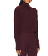 Sable Turtleneck Sweater - Bordeaux