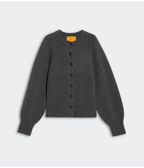 Sculpted Cardigan - Charcoal