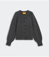 Sculpted Cardigan - Charcoal
