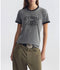 Lana Tee - Heather Grey/Jet Black