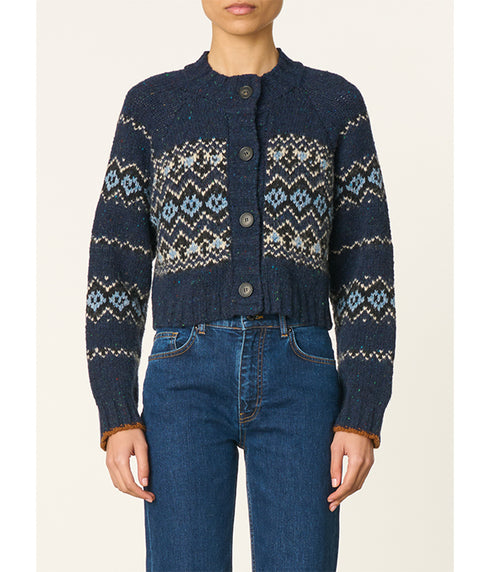 Damas Cardigan - Blue