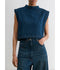 Bacchus Top - Denim Indigo
