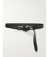 Lassio Leather Belt - Black