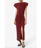 Nadela Dress - Dark Burgundy