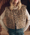 The Boxy Vest - Vintage Leopard