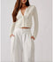 Charlotte Slim Cashmere Cardigan - Gardenia