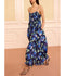Clove Cami Silk Dress - Evening Bloom