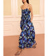 Clove Cami Silk Dress - Evening Bloom