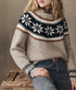 The Snowflake Fairisle Pullover - Oat