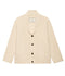 The Cashmere Cable Lodge Cardigan - Cream