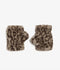 Ariel Fingerless Gloves - Light Leopard