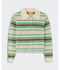 The Grizzly Cropped Rugby Sweater - HIghland Combo