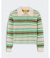 The Grizzly Cropped Rugby Sweater - HIghland Combo