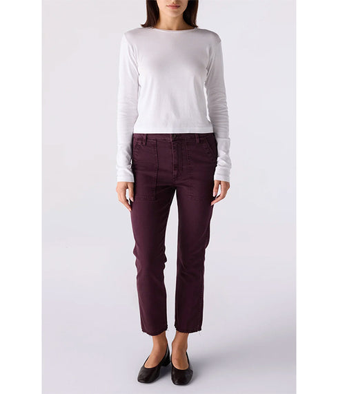 Easy Army Trousers - Mulberry