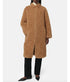 Jude Bouclette Overcoat - Camel
