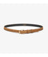 Jane Suede Belt - Matora with Gold Buckle