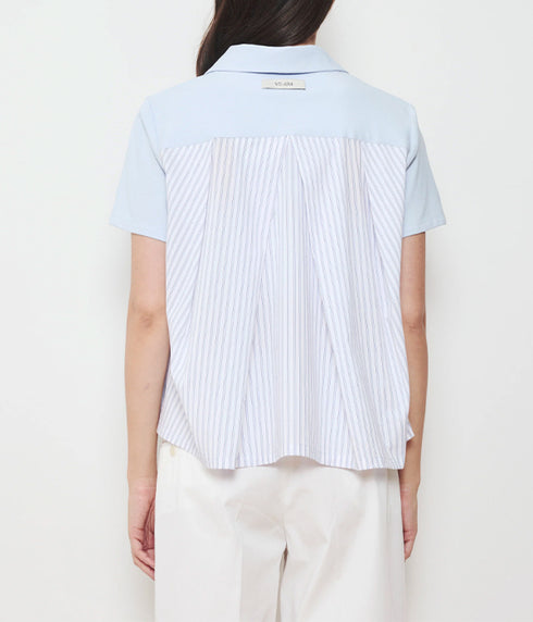 The Media Polo - Pale Blue