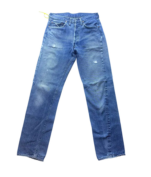Vintage USA 501 Redline Denim Jeans (4) - 27"x 29"