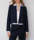 The Bar Blazer - Navy Pinstripe