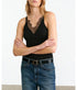 Aronia Silk Tank - Black