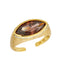 Smoked Brown Identity Ring