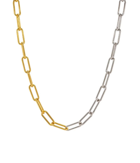 Mixed Metal Timeless Choker 16.5"