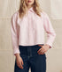 The Cropped Oxford Shirt - Soft Pink