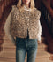 The Boxy Vest - Vintage Leopard