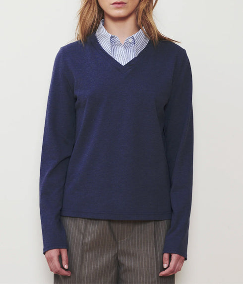 The Spencer Polo - Denim Blue Multi